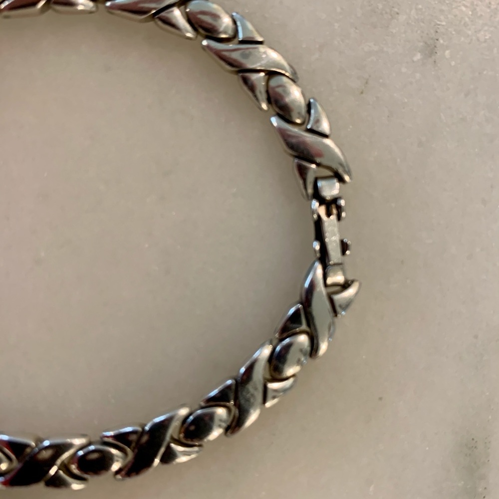 925 Solid Sterling Silver Necklace - image 3